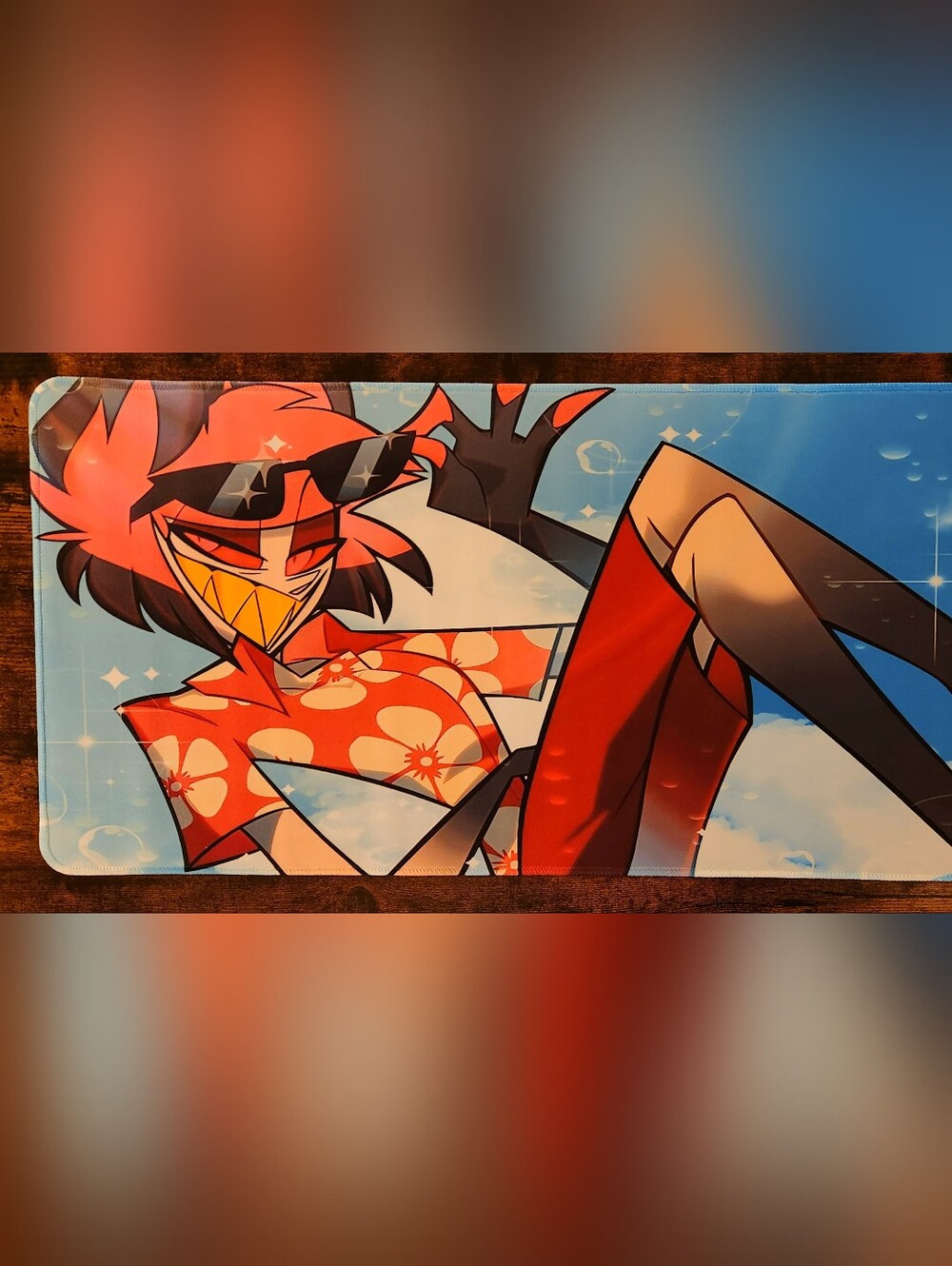 Unoffical Alastor Playmat - Hazbin Hotel